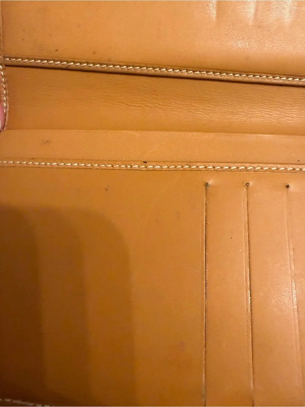 Gucci Brown GG Canvas Continental Wallet with Tan Trim and Gold Hardware - Picture 9 of 14